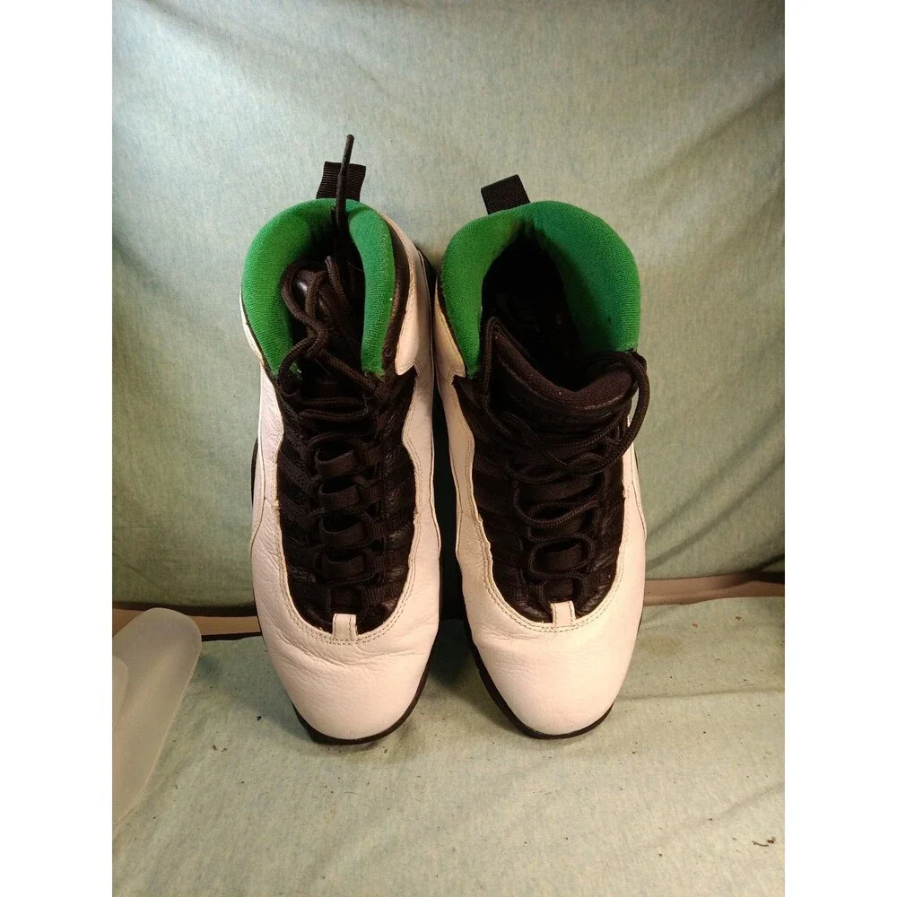 Nike Air Jordan 10 Retro Seattle Supersonics Size 10 310806-137